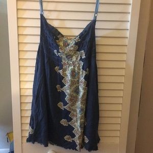 Summer patterned tank